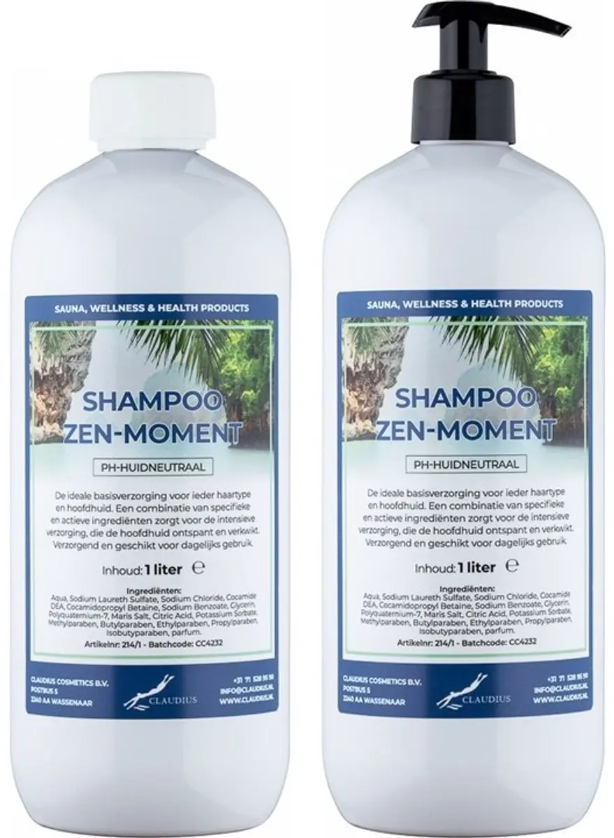Splashbox Cosmetics Zen Moment Shampoo 2x1L