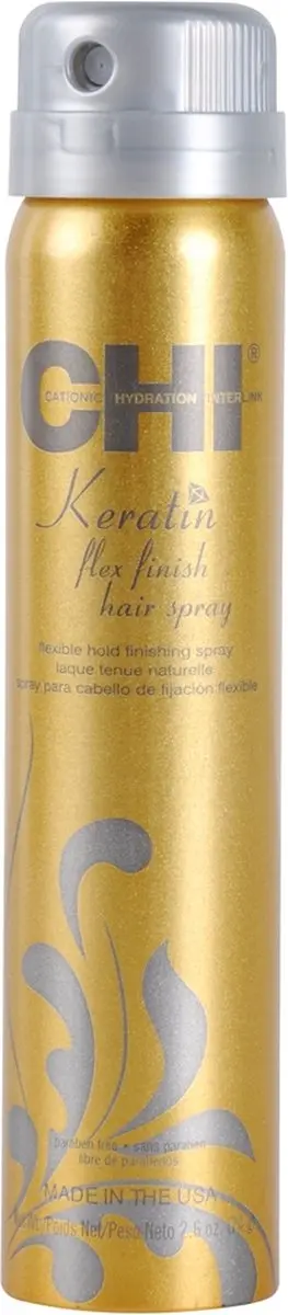 Chi Natural Life Keratin Haarlak - Flexible Hold 284ml