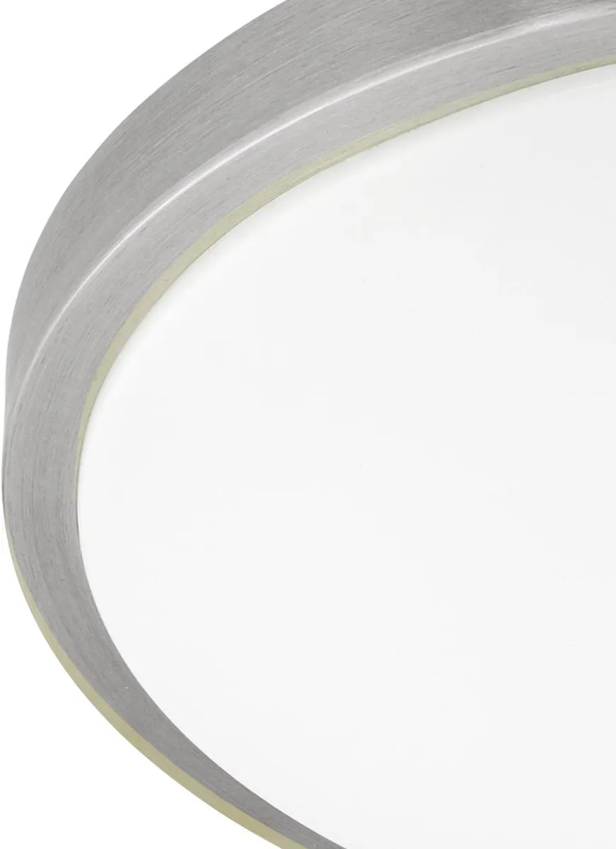 Eglo Competa 1 Wandlamp Ø430mm - Wit/Nikkel-Mat