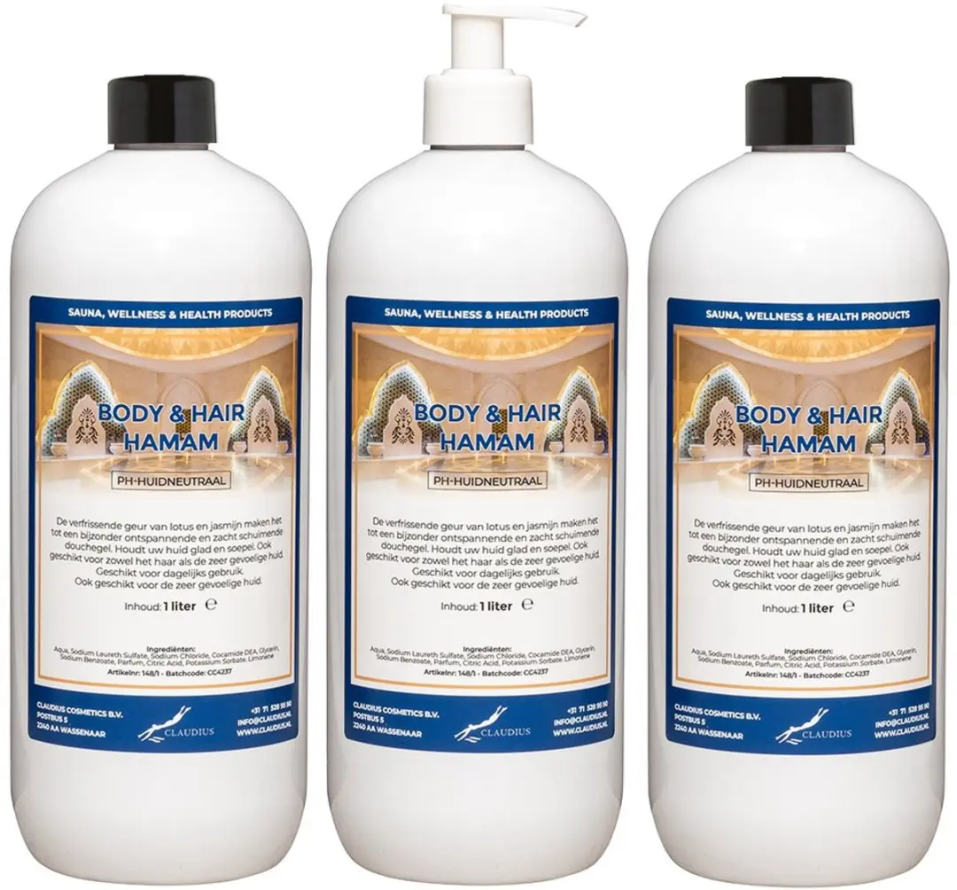 Splashbox Cosmetics Body & Hair Hamam 1L