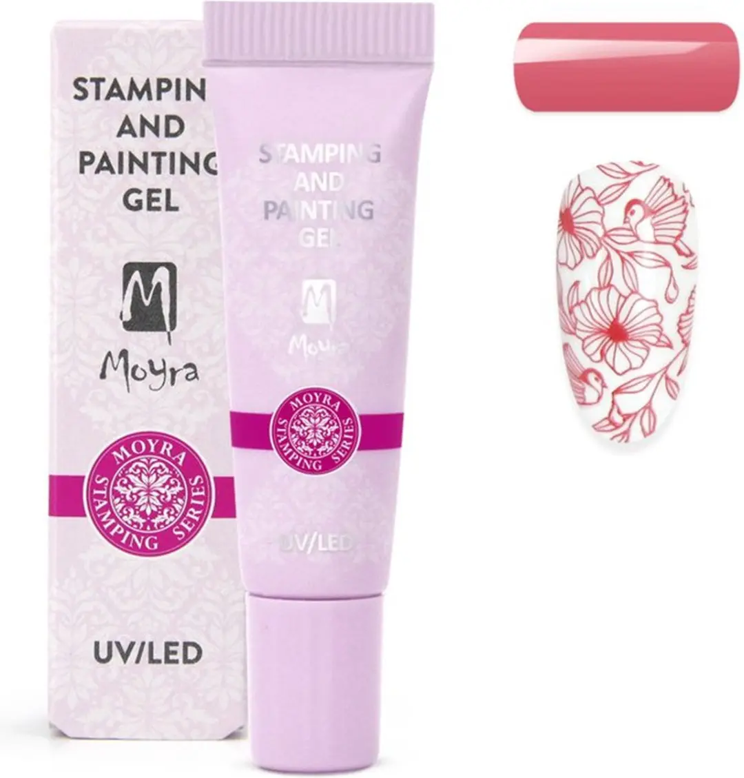 Moyra Stamping Gel No.14 Roze