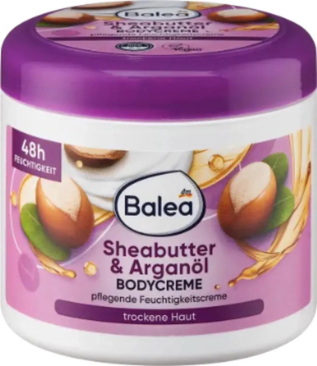 Balea Bodycrème Sheabutter & Arganolie 500ml