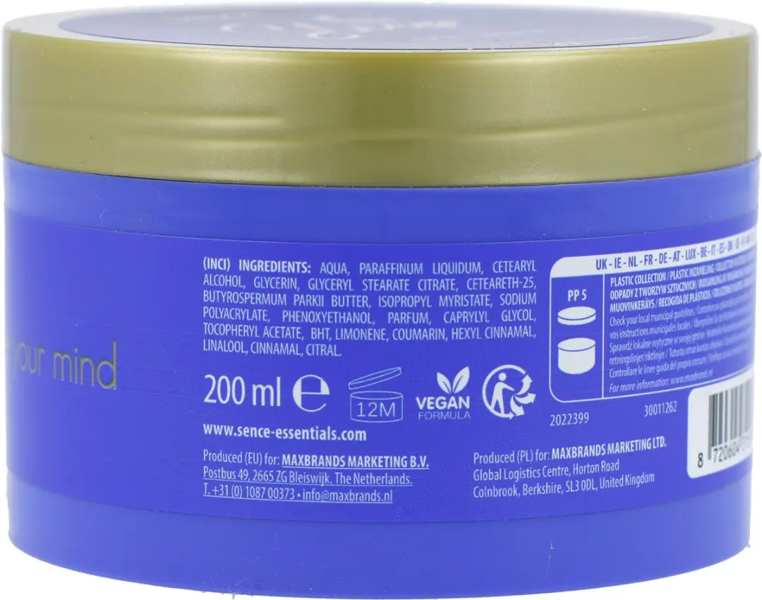 Sence Wellness Bodycrème Reawaken 200ml