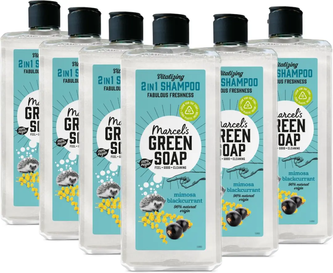 Marcel's Green Soap 2-in-1 Shampoo Mimosa & Zwarte Bes