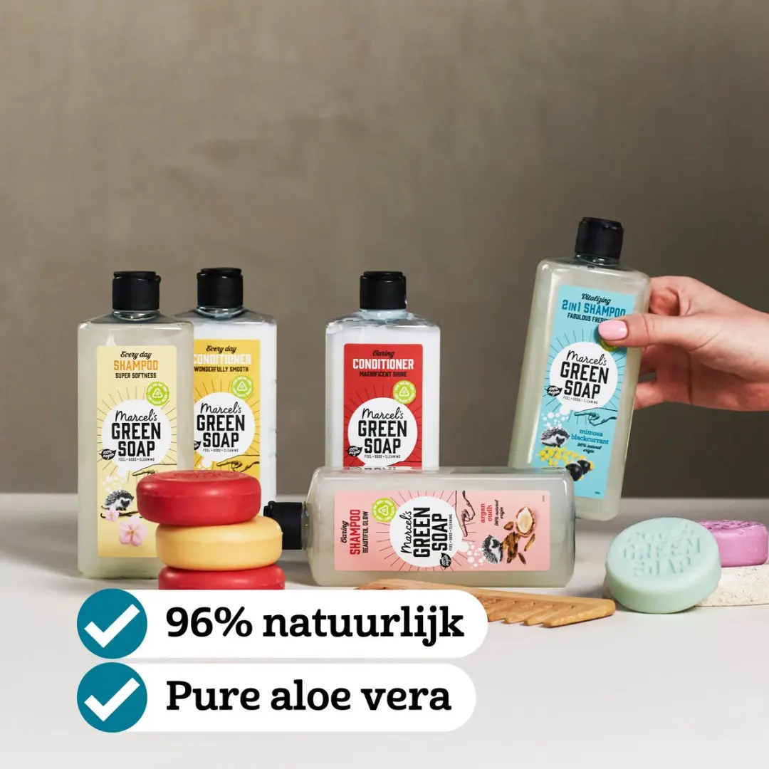 Marcel's Green Soap 2-in-1 Shampoo Mimosa & Zwarte Bes - 6x300ml