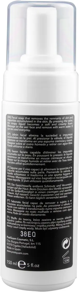 Postquam Skin Care Capsule-Lab Schuimende Reiniger 150ml