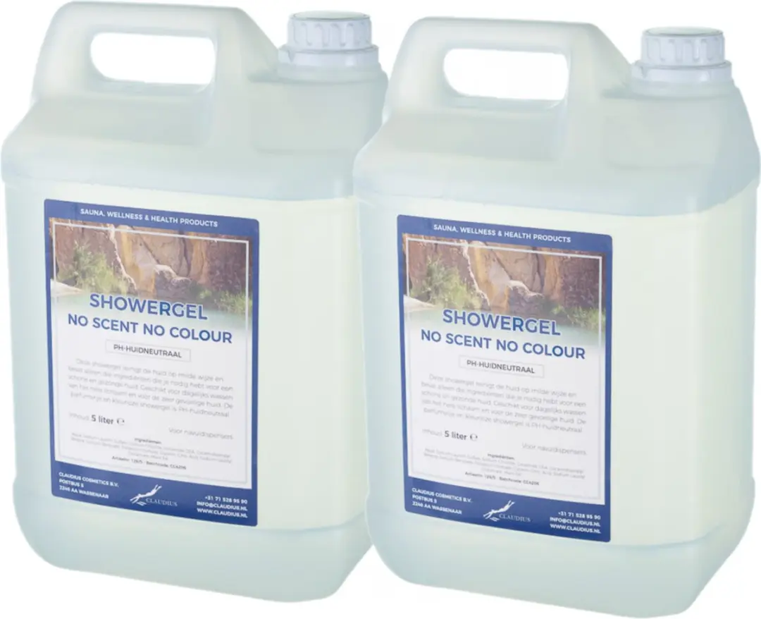 Splashbox Cosmetics Douchegel No Scent No Colour 10L