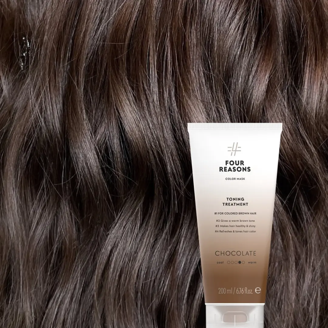 Four Reasons Color Mask Chocolate 200ml - Bruin