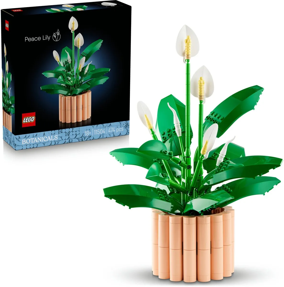 LEGO Botanicals Lepelplant 11504 Bouwpakket - 474 Stukken - Multicolor