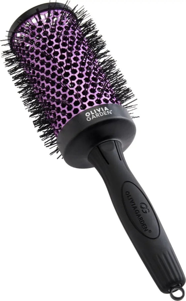 Olivia Garden Multibrush Single Barrel 55mm - Paars