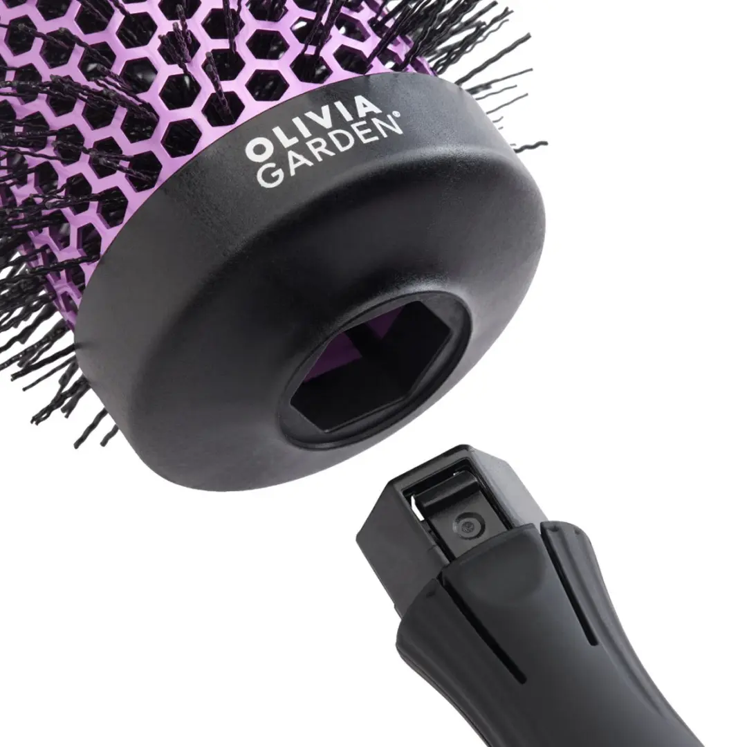 Olivia Garden Multibrush Single Barrel 55mm - Paars