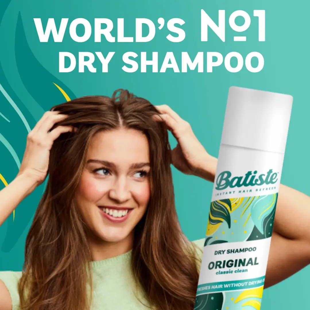 Batiste Droogshampoo Original 6x200ml