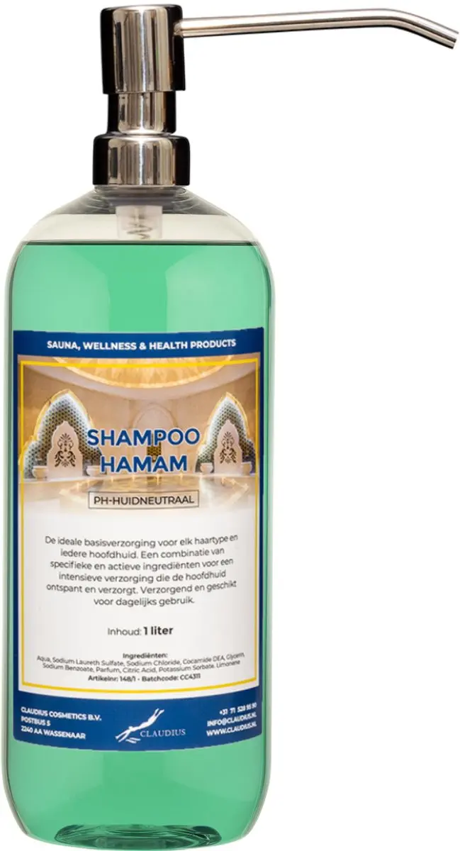 Splashbox Cosmetics Hamam Shampoo 1L