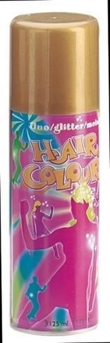 Sibel Metallic Hair Colour Spray Goud - 125ml