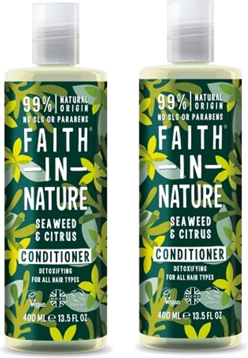 Faith In Nature Conditioner Seaweed & Citrus 2x400ml