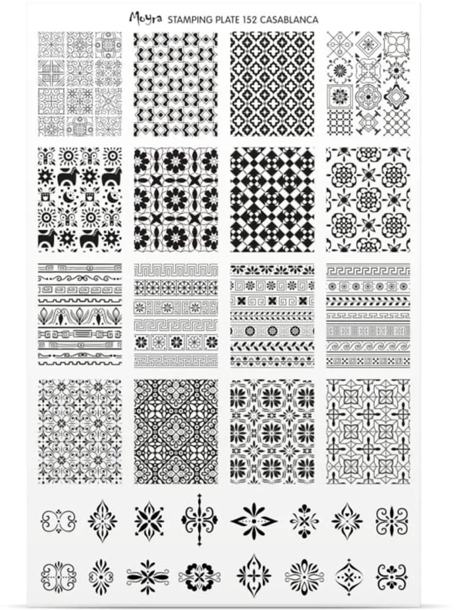Moyra Stamping Plate 152 Casablanca - 55g