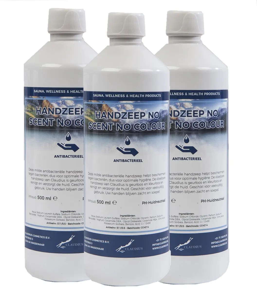 Splashbox Cosmetics Handzeep No Scent 500ml