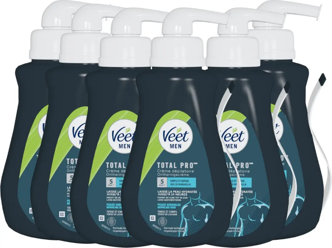 Veet Men Ontharingscrème Gevoelige 400ml