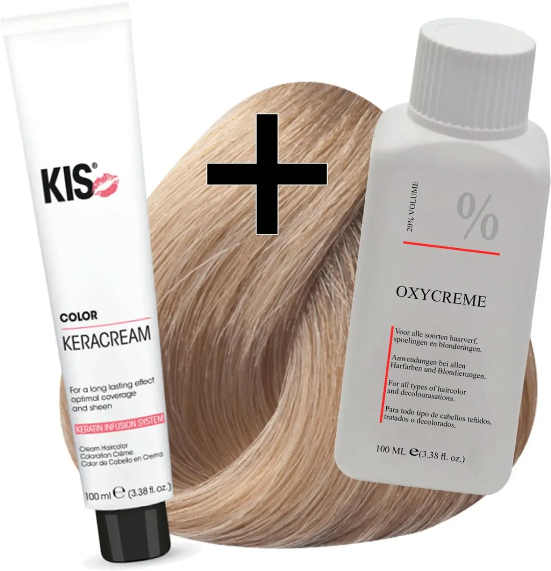 KIS Haarverfset 9B Zeer Licht Beige 100ml