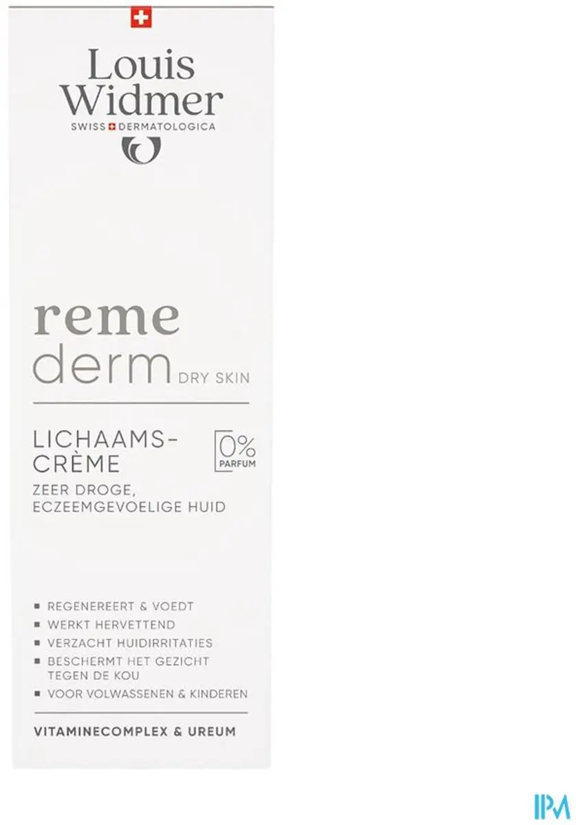 Louis Widmer Parfumvrije Lichaamscrème 200ml