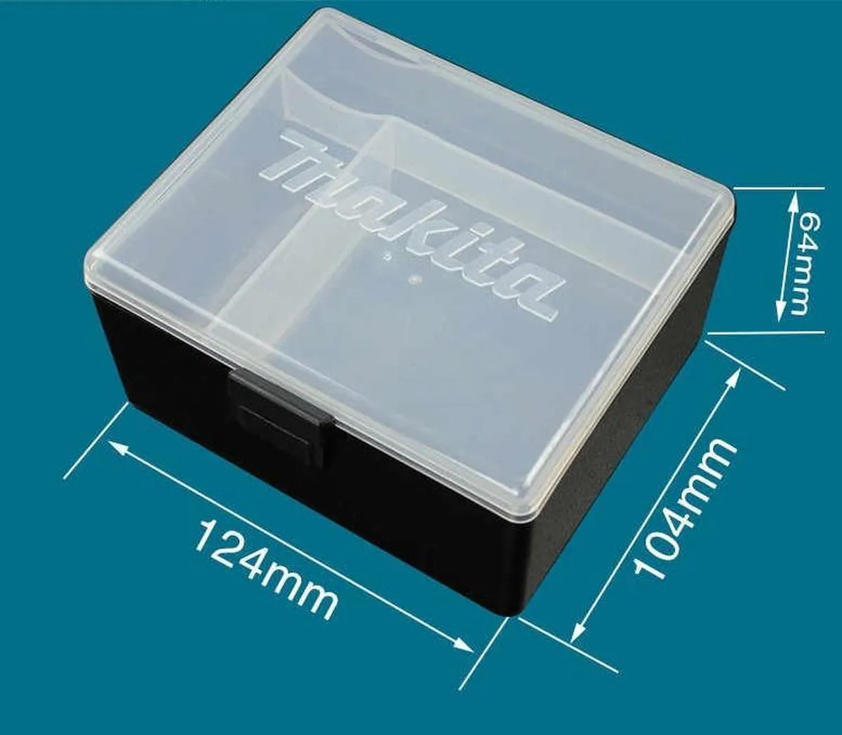 Makita 824781-0 Opbergbakje - 3 Vakken - Zwart