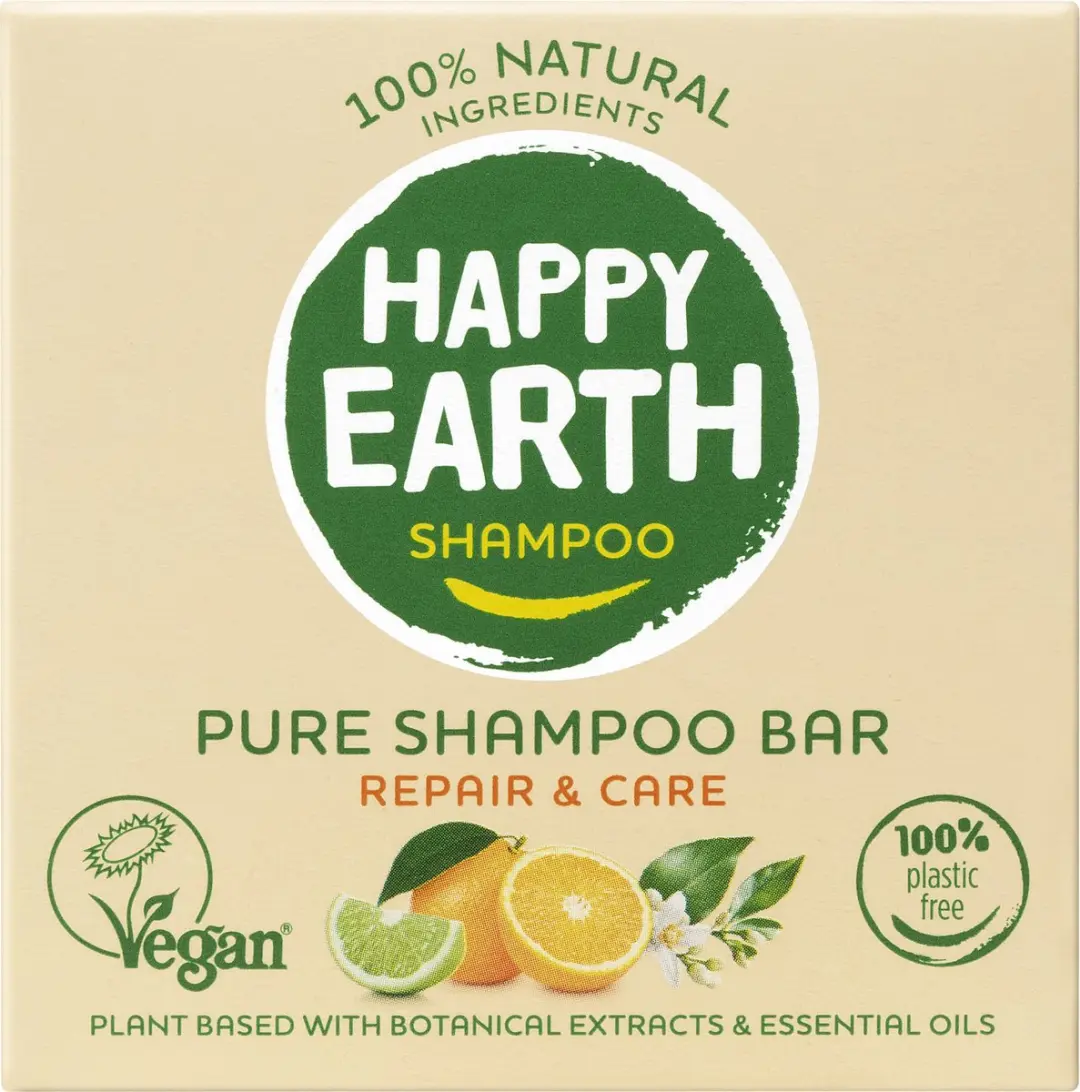 Happy Earth Shampoo Bar Repair & Care 70g