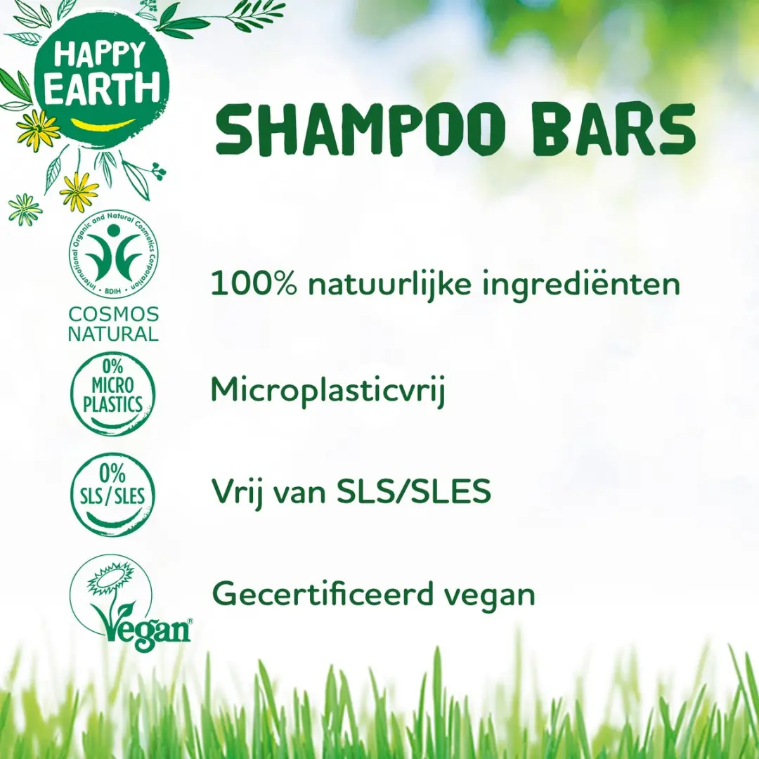 Happy Earth Shampoo Bar Repair & Care 70g
