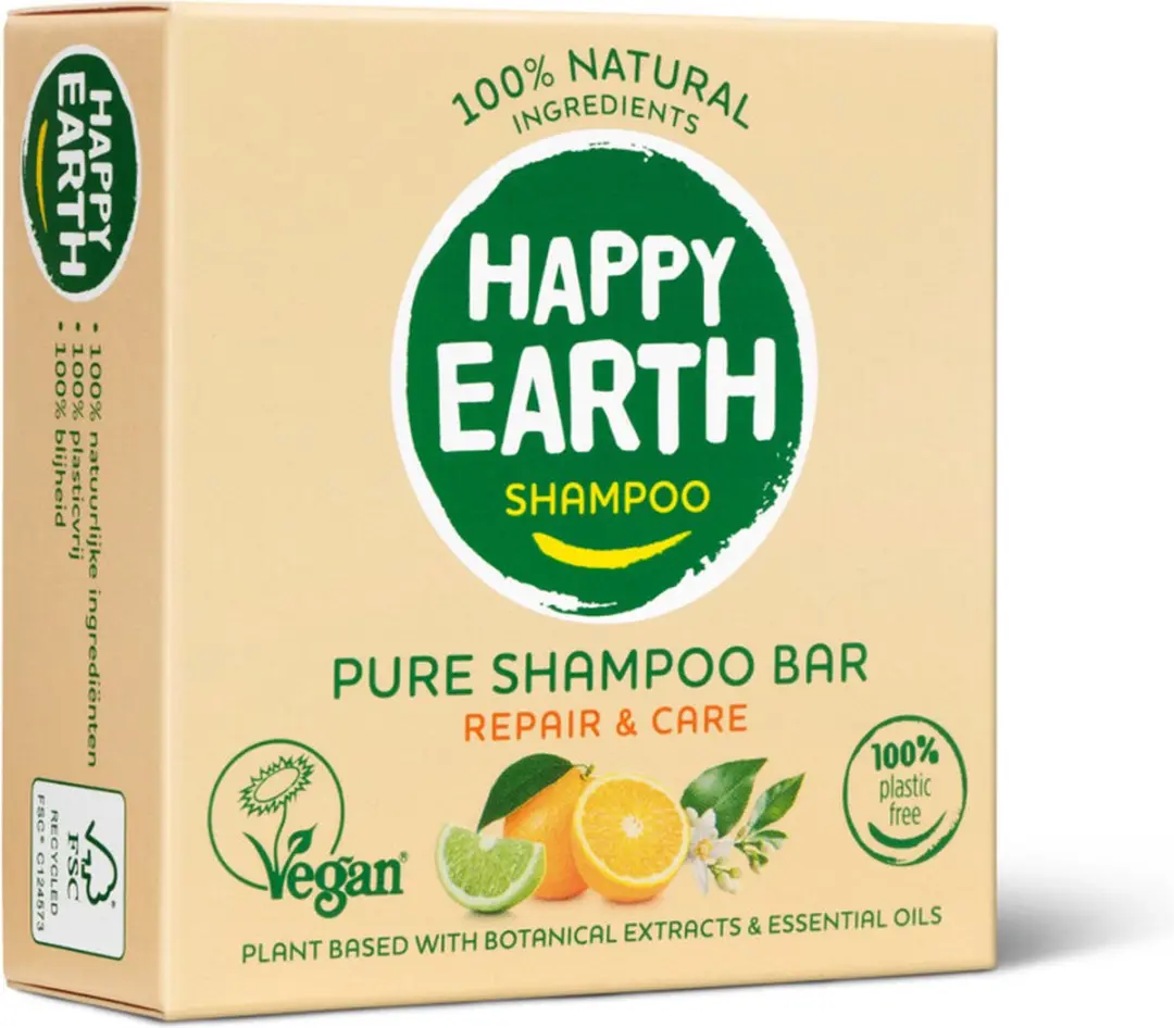 Happy Earth Shampoo Bar Repair & Care 70g