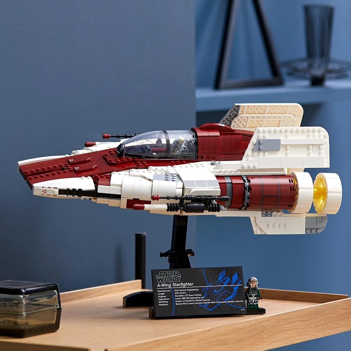 LEGO Star Wars UCS A-wing Starfighter 75275 - 1673 Onderdelen - afbeelding 6 van 6