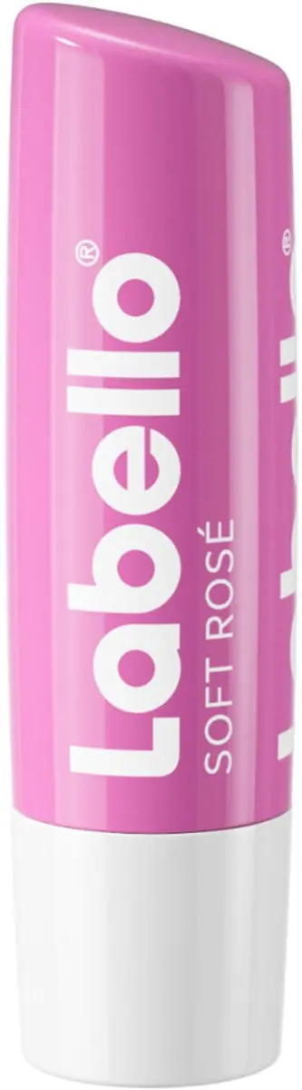 Labello Lippenbalsem Soft Rose - 3x4,8ml