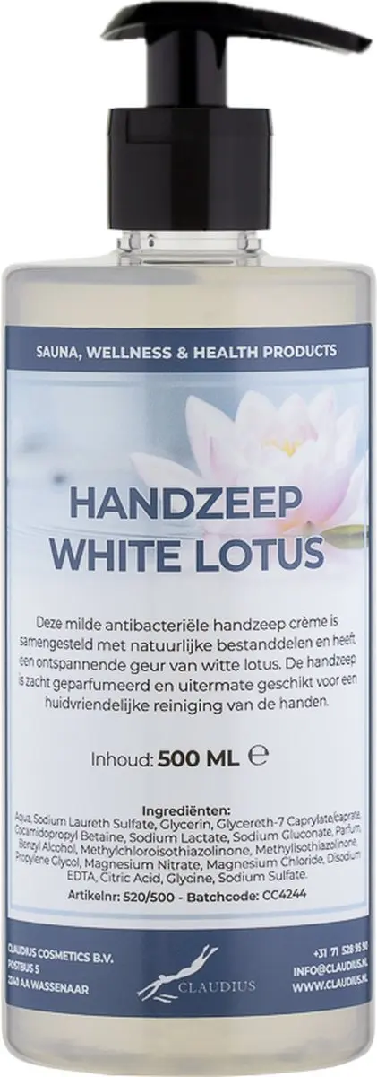 Splashbox Cosmetics Handzeep White Lotus 500ml