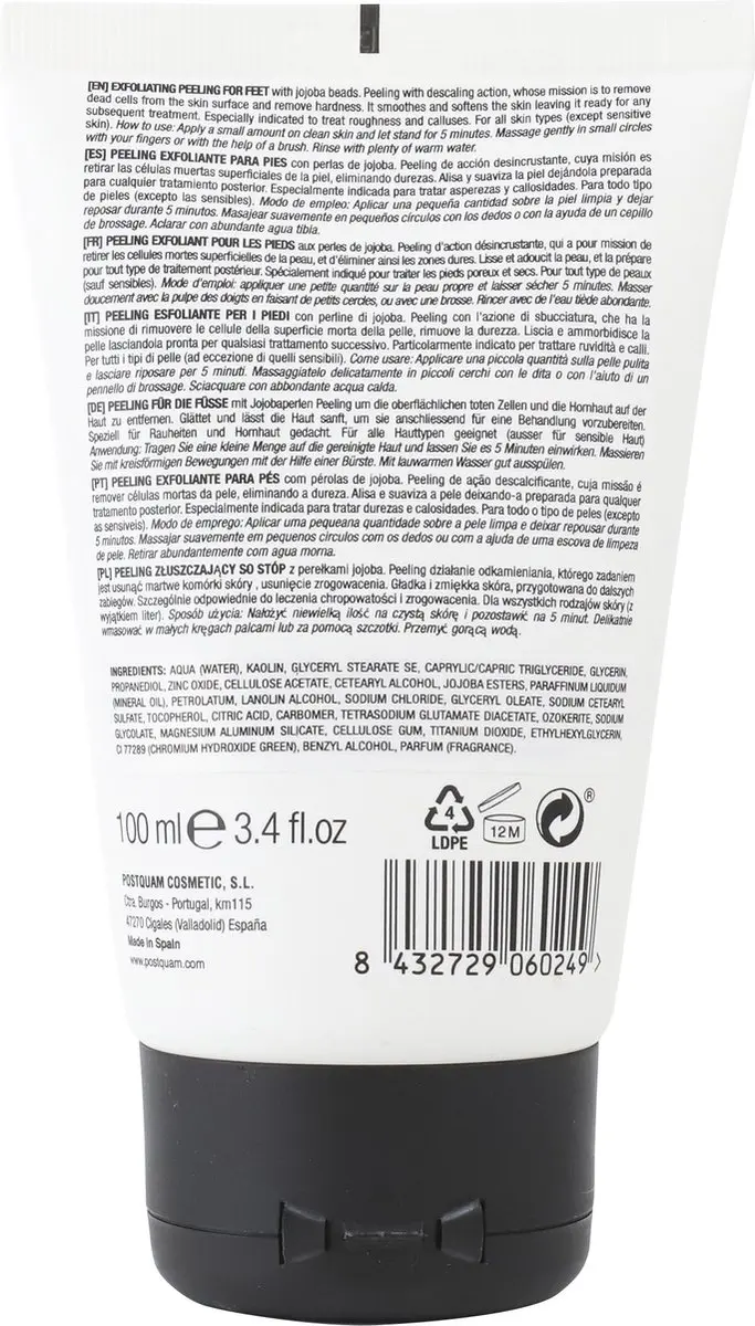Postquam Skin Care Scrubvoetpeeling 100ml