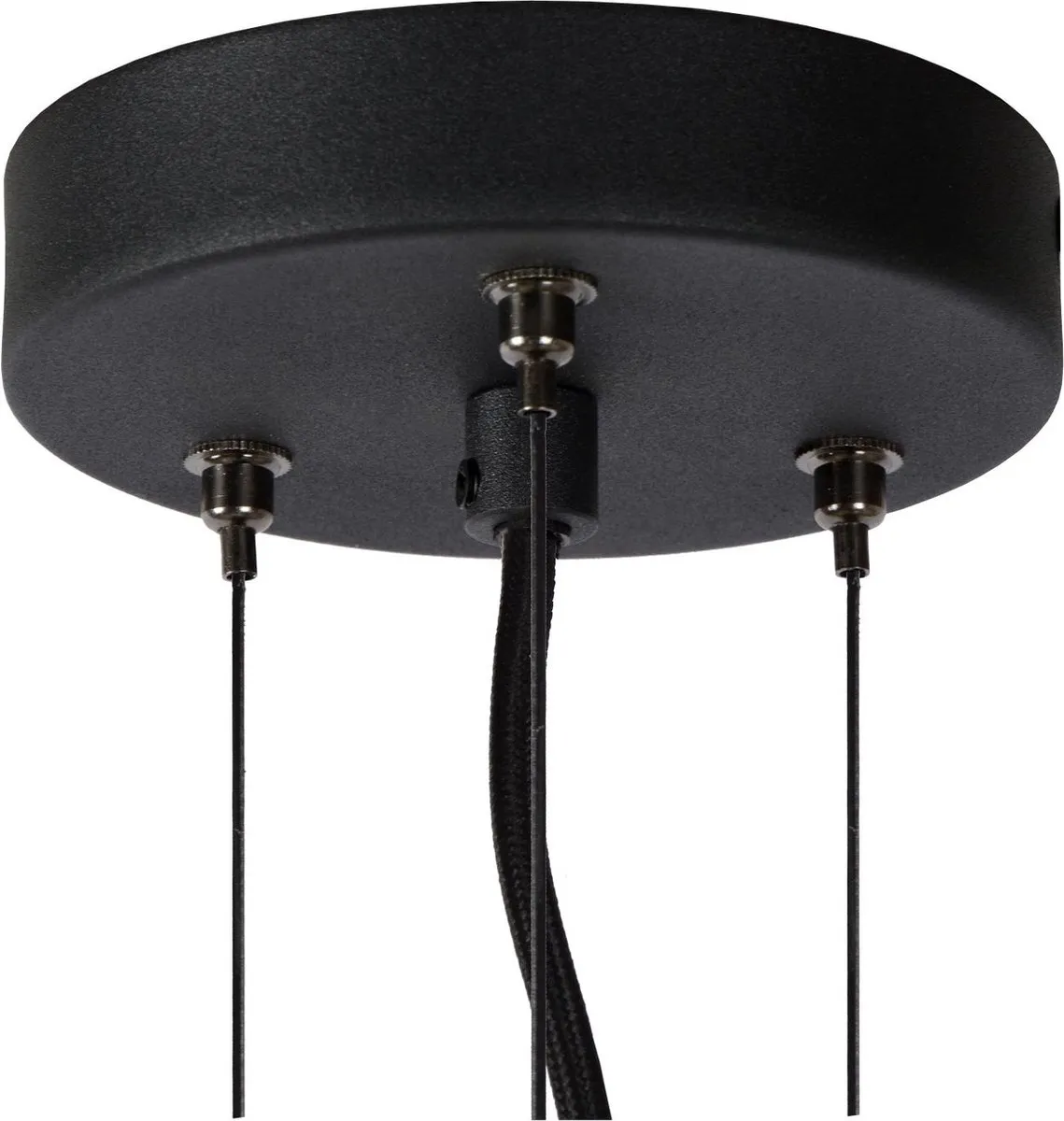 Lucide Olivia Hanglamp Ø40cm - 3xE27 Fumé