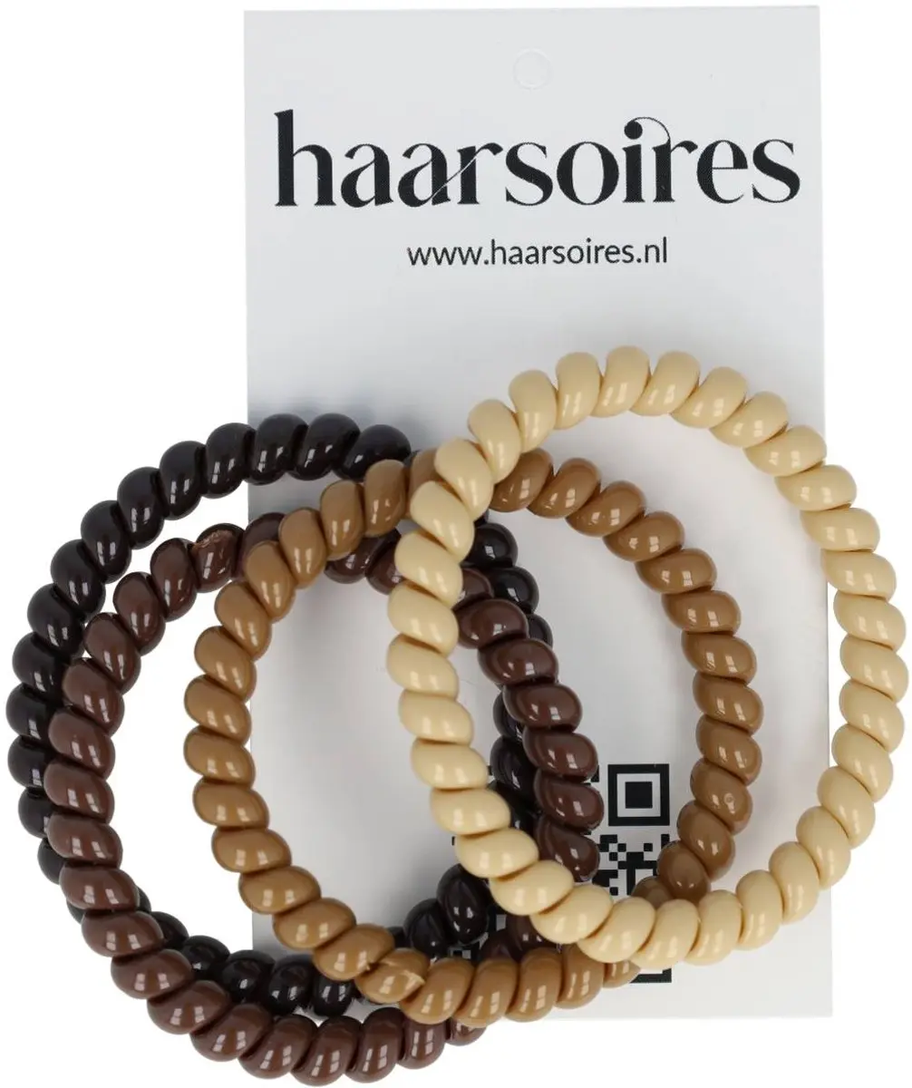 Haarsoires Invisibobble Smal Telefoondraad - 4 Stuks