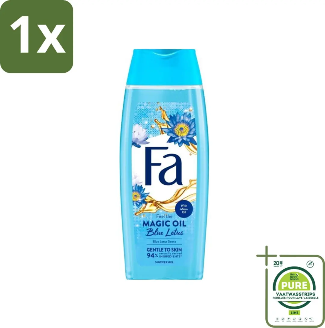 Fa Douchegel Magische Olie Blue Lotus 250ml