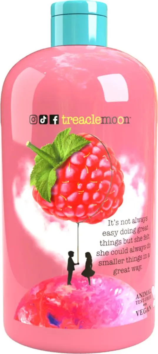 Treaclemoon The Raspberry Kiss Bad & Douchegel 500ml