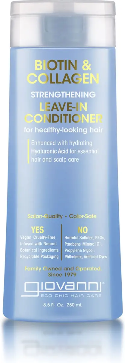 Giovanni Cosmetics Biotin & Collagen Leave-In Conditioner 250ml