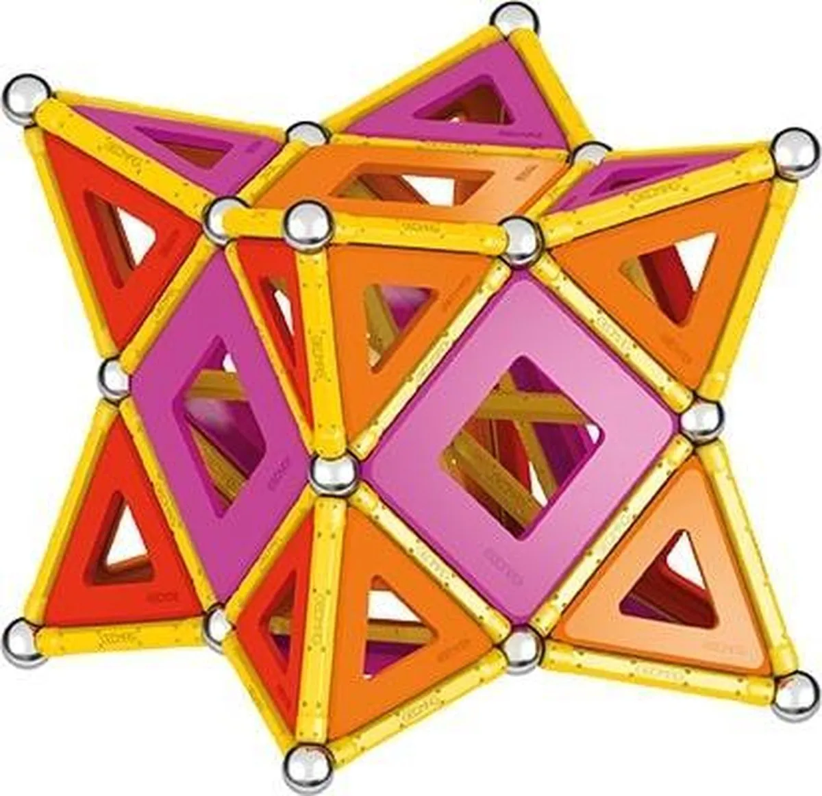 Geomag Classic Pannels Green Line Constructieset 200-delig - Multicolor