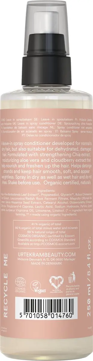 Urtekram Nordic Berry Spray Conditioner 250ml