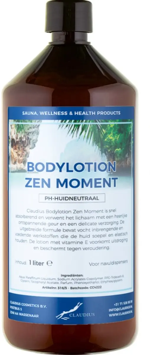 Splashbox Cosmetics Bodylotion Zen Moment 1L