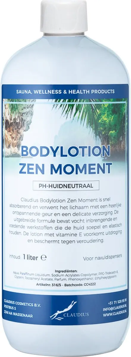 Splashbox Cosmetics Bodylotion Zen Moment 1L
