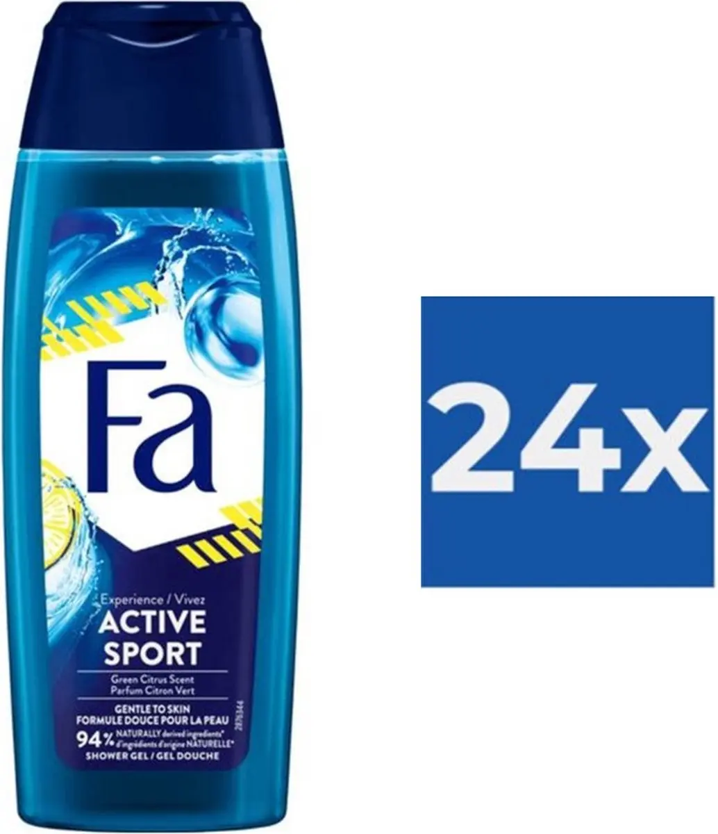 Fa Men Active Sport Douchegel Green Citrus 250ml