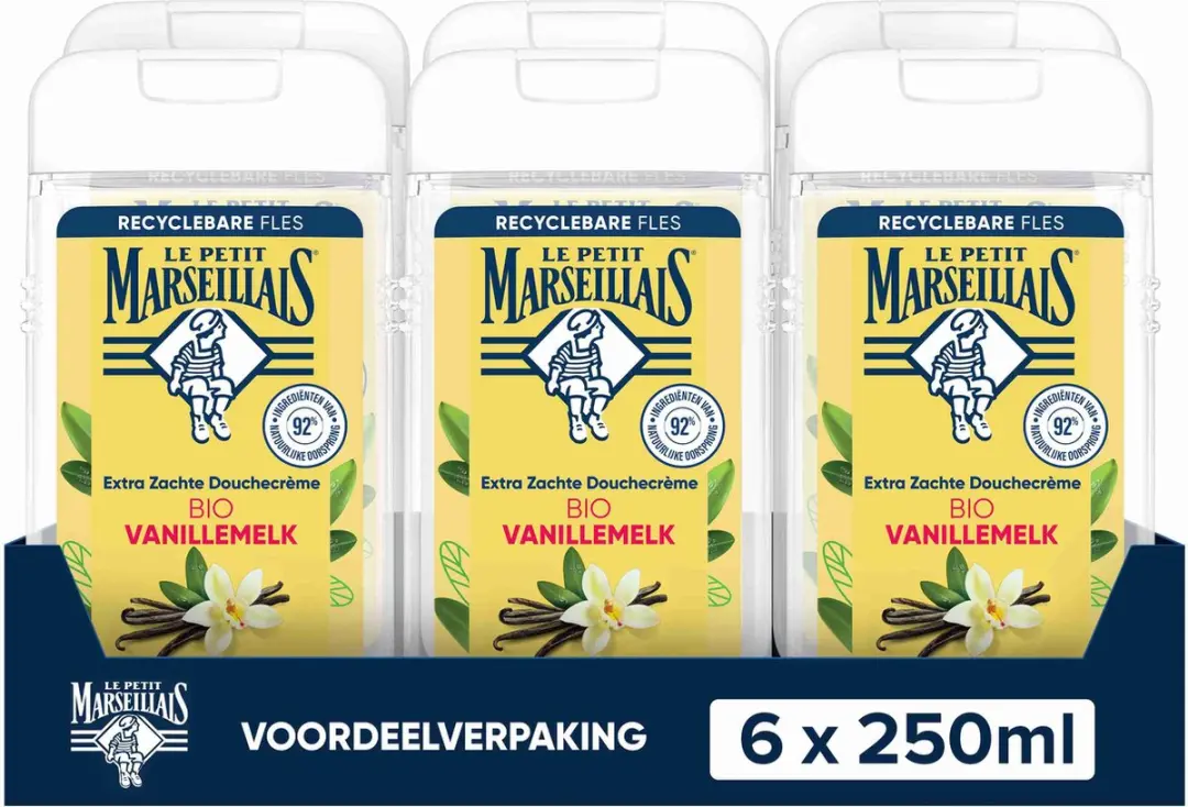 Le Petit Marseillais Douchegel Bio Vanillemelk