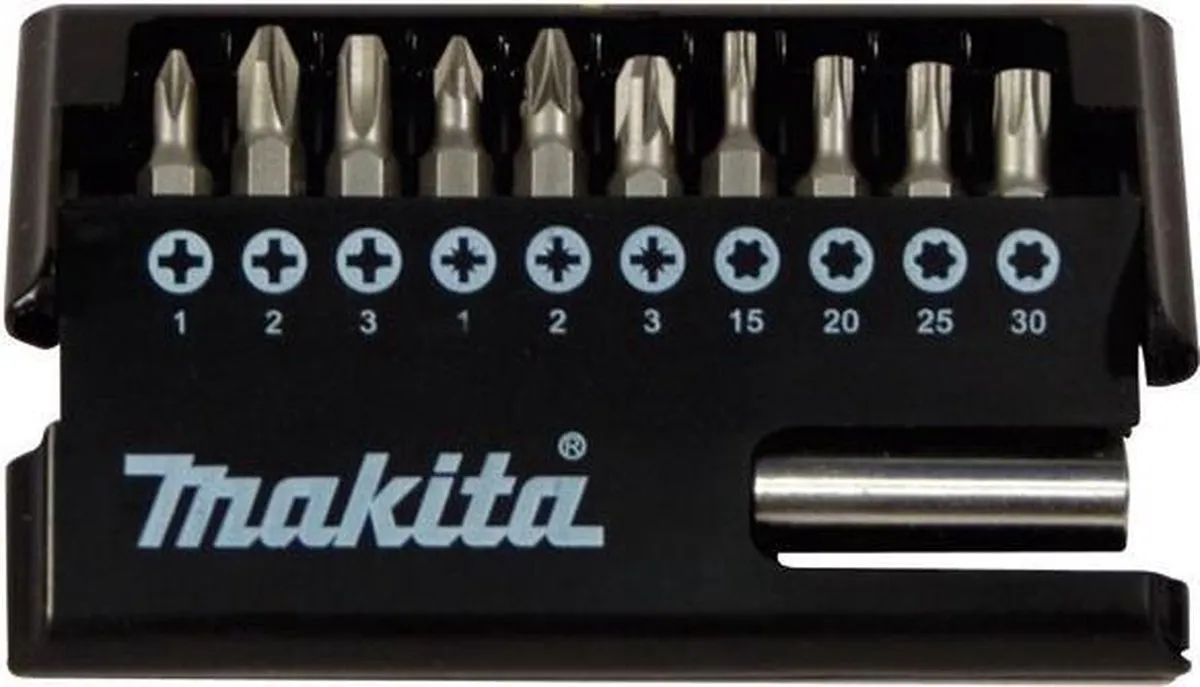 Makita D-30651 Schroefbitset 11 Stuks