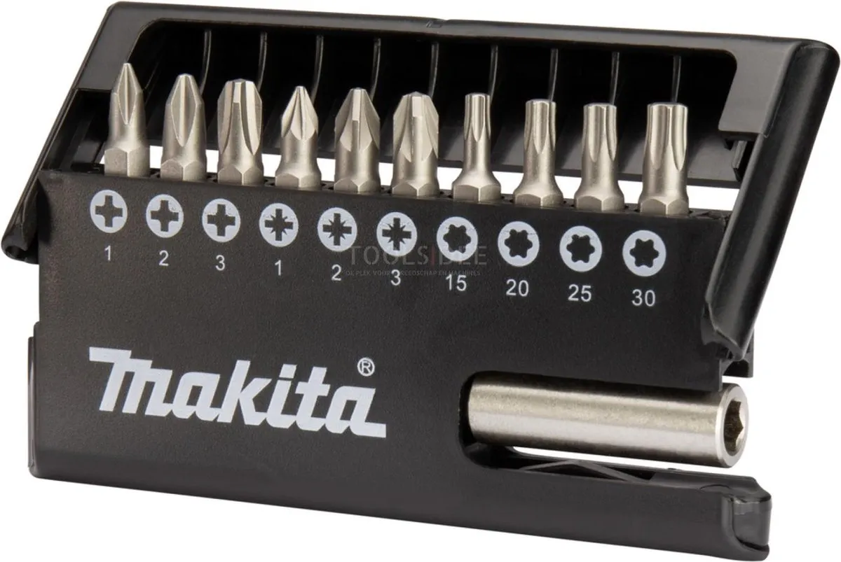 Makita D-30651 Schroefbitset 11 Stuks