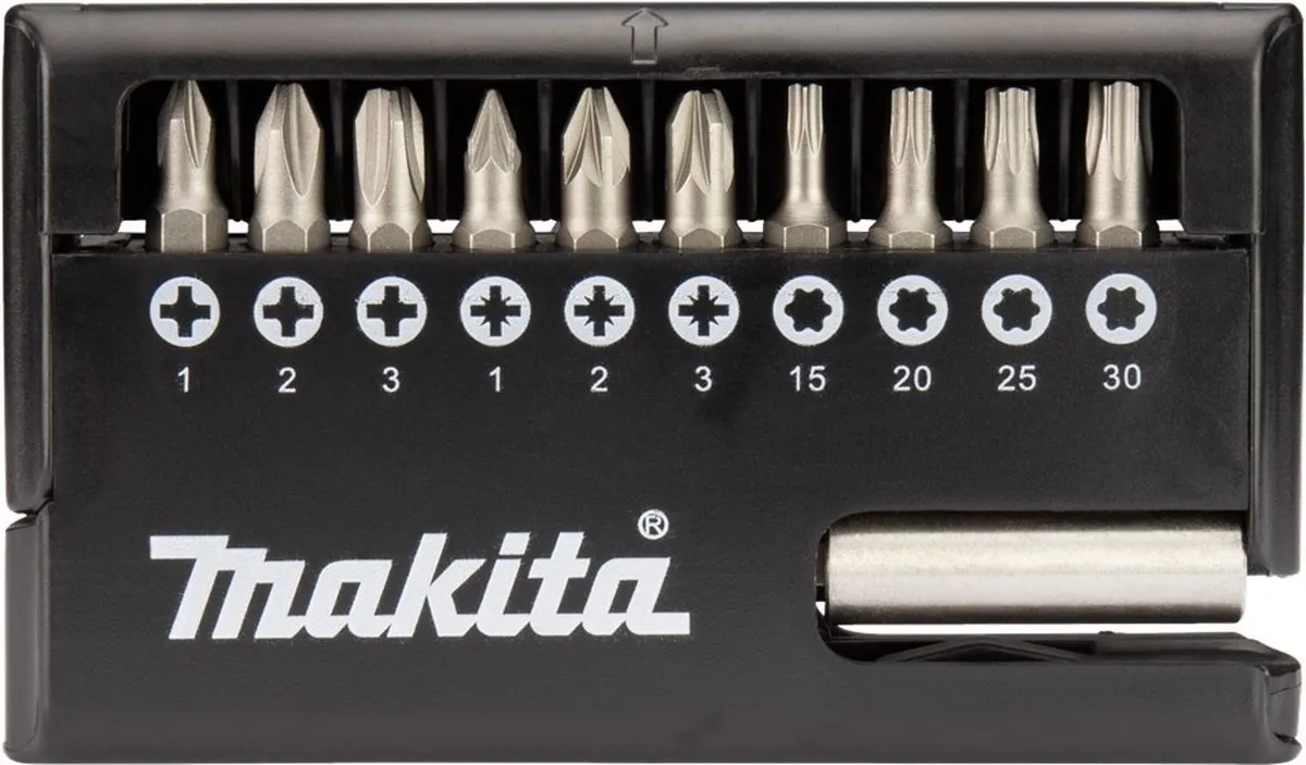 Makita D-30651 Schroefbitset 11 Stuks