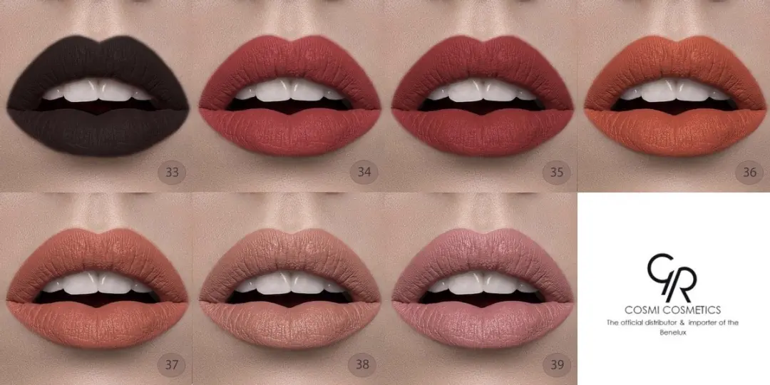 Golden Rose Velvet Matte Lipstick 37 - Koraal