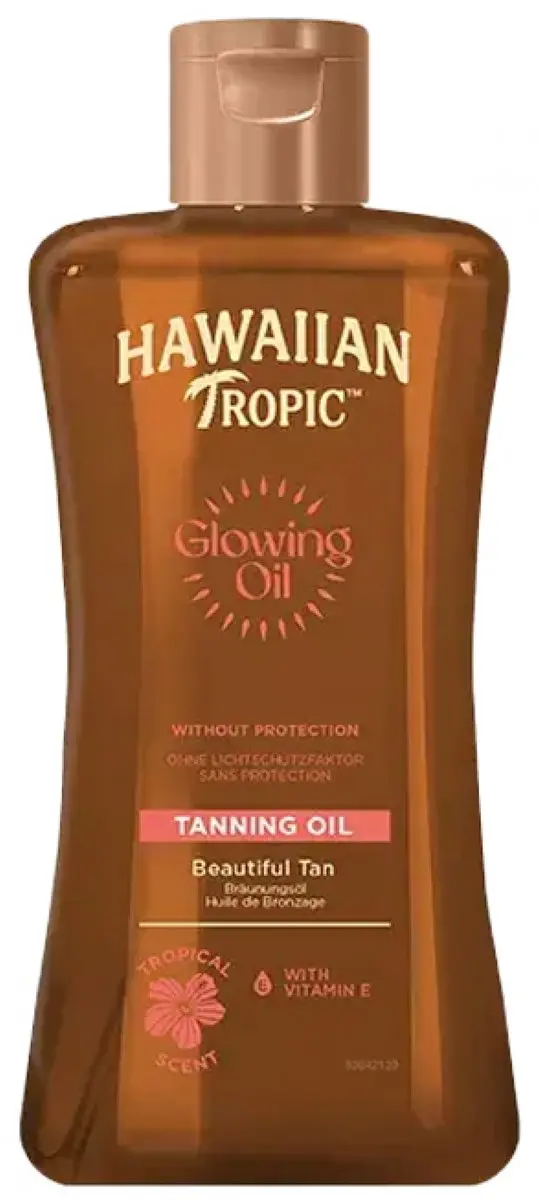 Hawaiian Tropic Glowing Tanning Oil 200ml