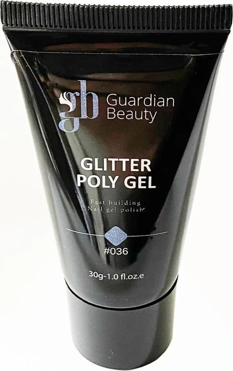 Guardian Beauty Polygel Glitter Lichtblauw 30g