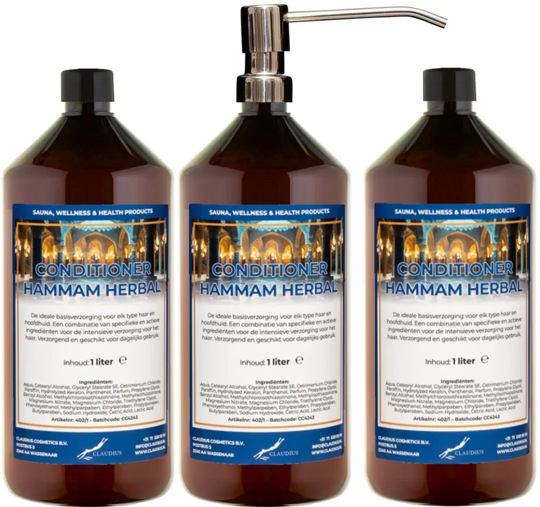 Splashbox Cosmetics Hammam Herbal Hairconditioner 1L